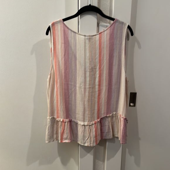 NWT Rails Flutter Rayon/Linen Tank - XL - Picture 3 of 4